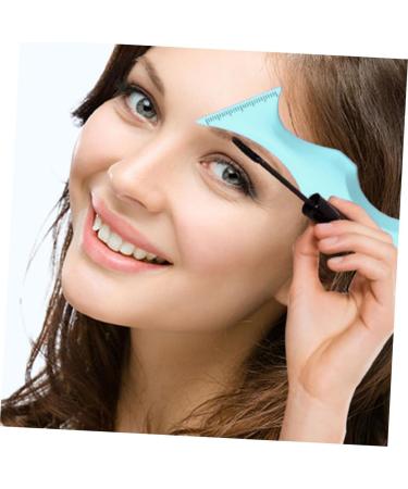 DOITOOL Lipstick 2pcs Silicone Beauty Ruler Makeup Mascara Makeup Samples Eyebrow Template Silicone Board Eyelash Eyeshadow - Buy Online on GoSupps.com