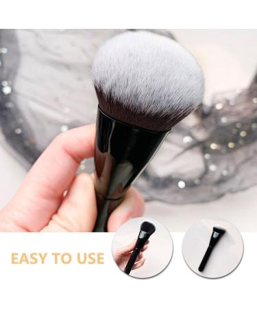 Healeved Makeup Blush Brush Loose Powder Brush Cosmetic Brushes Foundation Blush Brush Blending Brush for Liquid Cream Powder Buffing Blending Black - Buy Online on GoSupps.com
