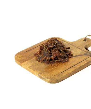 Biltong Depot Traditional Beef Biltong 1lb - Paleo & Keto Friendly, No Preservatives, No MSG, Gluten, or Nitrates - Buy Online on GoSupps.com