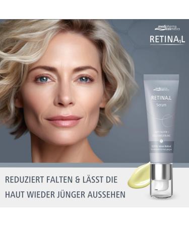 Dr Theiss Naturwaren Retinal Serum with 005 pure retinal reduces wrinkles and firms the skin regulates pigment and age spots serum for beginners medipharma cosmetics - Buy Online on GoSupps.com