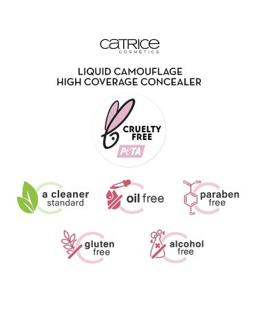 Catrice Liquid Camouflage Concealer (050 Rosy Ash) - Long Lasting Optimal Coverage - Buy Online on GoSupps.com