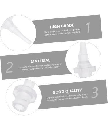 WEKAMOS 30PCS Earwax Cleaner Nozzles Set Conical Bottle Ear Washer Replacement Tips for Safe Ear Irrigation and Cleaning Tools for Home Use and Earwax Removal - Buy Online on GoSupps.com