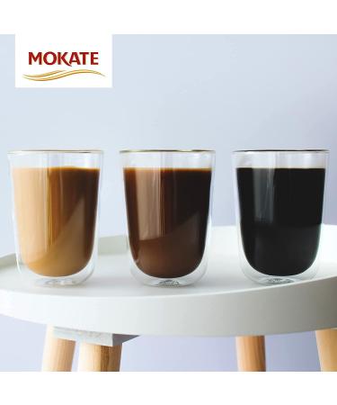 MOKATE XXL caramel 3-in-1 sticks soluble bean coffee with creamer sugar and coconut oil instant coffee from roasted coffee beans caffeine-containing 408 g (24 x 17 g) - Buy Online on GoSupps.com