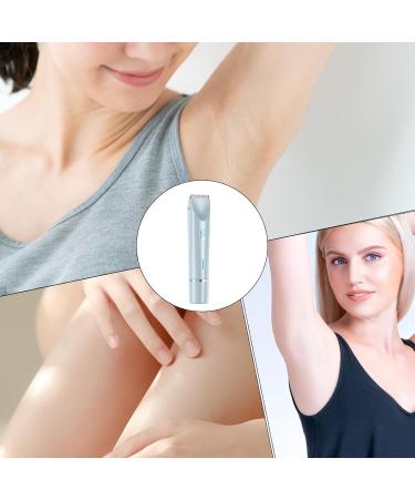 Lunaobrik Electric Hair Remover for Women Double Shaver and Facial Trimmer with Precision Portable Hair Removal Machine Electric Shaver for Arms Legs and Armpits Blue - Buy Online on GoSupps.com