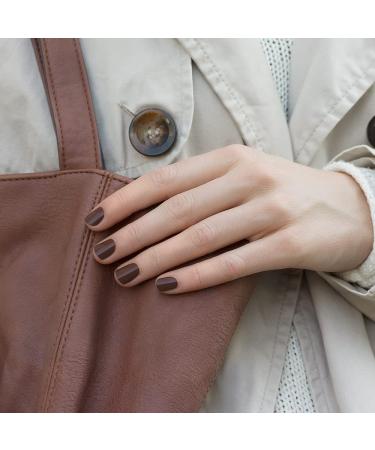 Look To Go Vegan Nail Polish - ROOT BROWN | 13-Free PETA Approved Made in Germany - 12ml - Buy Online on GoSupps.com