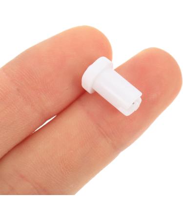 Veemoon Lot de 100 Aiguilles de Remplacement en Plastique Blanc pour Flacon de Colle Cils Embouts Anti-Bouchage Compacts Accessoires Essentiels pour Extensions de Cils et - Buy Online on GoSupps.com