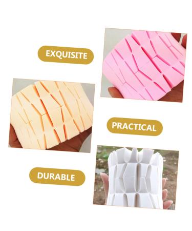 FRCOLOR 3pcs Triangle Puff - Non-Latex Makeup Sponge for Loose Powder | Hydrophilic Polyurethane | Ideal for Girls - Buy Online on GoSupps.com