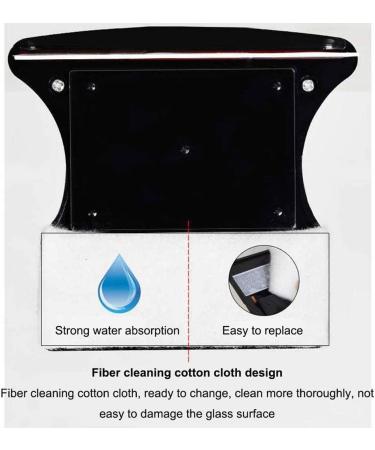 Double-Sided Glass Cleaner Wipe Window Cleaner Window Artifact Suitable for 16-24mm Thickness Glass - Buy Online on GoSupps.com