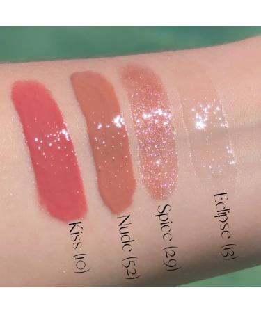  Beeby Beauty Vegan Lip Gloss High Pigmentation Cruelty Free Lip Gloss Long Lasting Lip Gloss Extra Gloss Finish - Buy Online on GoSupps.com