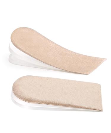 Welnove Adjustable Orthopedic Heel Lift Premium Heel Pads Inserts Insole for Leg Length Discrepancies Heel Spurs Heel Pain Sports Injuries and Achilles tendonitis.