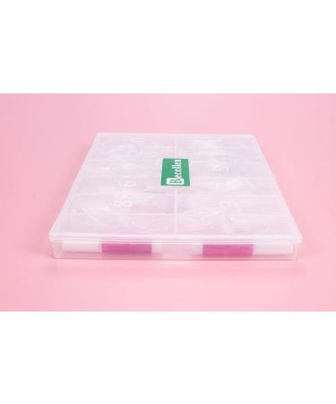 Cell 500 Soft Gel Artificial Nail Tips - Full Cover Almond Fake Nails Set with Glue for Nail Art - Buy Online on GoSupps.com