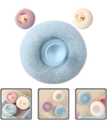 POPETPOP 3pcs Shower Puffs | Soft Mesh Bath Loofah & Body Scrubbers | Essential Shower Accessories for Women - Buy Online on GoSupps.com