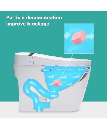 jyibinee Mineral Deposit Cleaner Effervescent Toilet Cleaner Tablets Powerful Cleaning Removes Stains Odors Refreshes Bathroom 5pcs/10pcs/20pcs Pink 20PCS - Buy Online on GoSupps.com