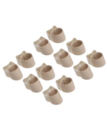 Toe Corrector Professional Strong Adhesion Toe Splitter 6 Pairs Skin Friendly Prevents Friction Elastic SEBS Belt for Bunions for Yoga