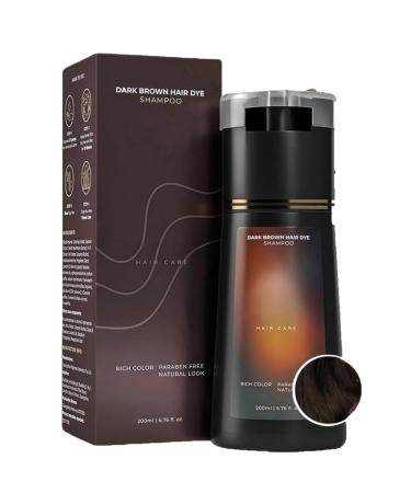 Rakiuty Shampoo for Coloring Natural Hair Dye Shampoo Hair Dye Shampoo Natural Hair Color Shampoo Hair Dye Shampoo 200 ml