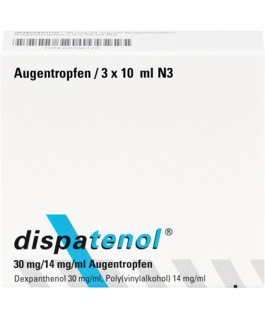 Dispatol eye drops 3x10 ml
