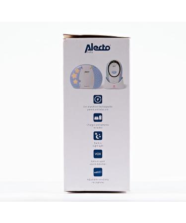Alecto DBX-85 Digital ECO DECT Baby Monitor - 300m Range Night Light LED Noise Display International Shipping - Buy Online on GoSupps.com