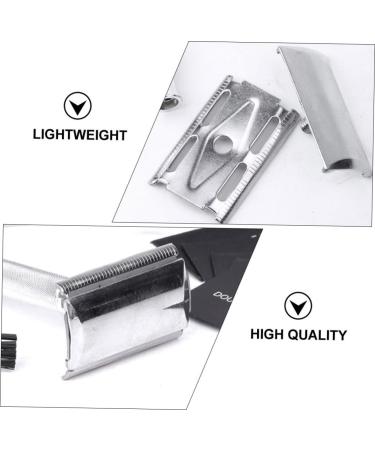 Beaupretty Manual Beard Shaver Set - Double Razor & Hair Razor for Precision Shaving | Old Style Metal Shaving Cutter - International Shipping Available - Buy Online on GoSupps.com
