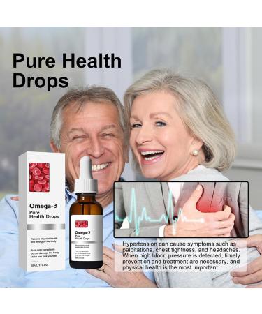Natravor Omega-3 Natural Vasclear Drops 30 ml/1 fl oz NATRAVOR Omega-3 Drops Body Care Drops Relieve Physical Discomfort (2PCS) - Buy Online on GoSupps.com