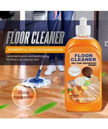 100ml Powerful Decontamination Floor Cleaner Wood Floor Stain Remover Cleaning Polishing Brightening Repair Scratch Tool Cleans Floors Quickly & Easily (2PCS) - Buy Online on GoSupps.com