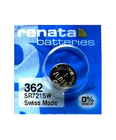 Silver Oxide Button Cell Battery 362