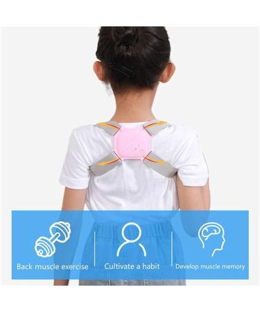 Back Posture Corrector Student Writing Sitting Posture Anti-Hunchback Belt Adult Back Bending Correction Kids Correction Belt (Color : Gray) Feito na China Full moon lofty ambition - Buy Online on GoSupps.com