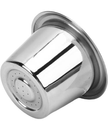 Dosette de caf R utilisable en Acier Inoxydable avec 100 Couvercles en Aluminium Infusion Pr cise pour Cafeti res Capsule de caf R utilisable en Acier Inoxydable pour les Amateurs de de - Buy Online on GoSupps.com
