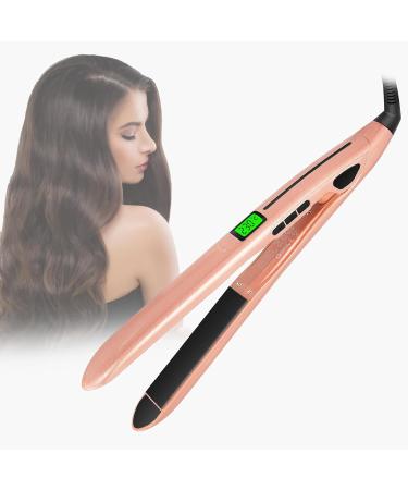 Straightener Curling Iron with LED Display Straightener with Ceramic Coating Hair Straightener with Rapid Heat-up LED Real-time Temperature Display Automatic Switch-Off Function