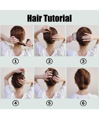 Shop Hair Plug-In Comb: 6 Metal Hair Feast Socket Large Hairpin & Side Comb for Women & Girls - Available in 3 Sizes - Buy Online on GoSupps.com