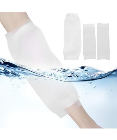 PICC Line Shower Cover Silicone Comfortable Arm Shower Protector for Injured Hand(M)