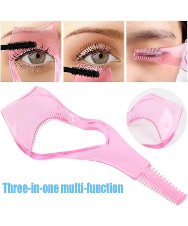 3in1 Eyelashes Tools Mascara Shield Applicator Guard 3pcs Conversatioy Mascara Applicator Lash Mascara Shield Makeup Cosmetic Lash Guard (Green) - Buy Online on GoSupps.com