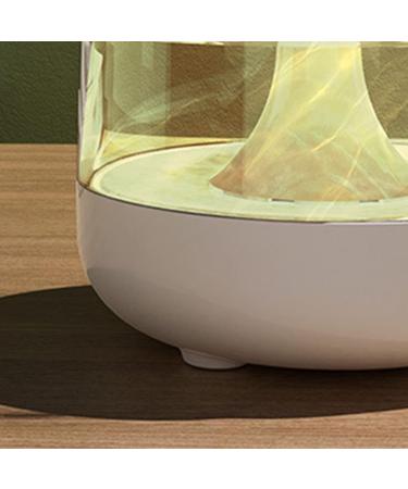 Essential Oil Diffuser - 440ml Aromatherapy Humidifier Quiet Cool Fog 7 Colors Auto Shut-Off USB Vaporizers - White - Buy Online on GoSupps.com