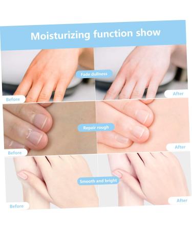 Healeved 3 Pairs Waxing Gloves Paraffin Wax Bath Gel Nail Heat Gloves Moisturizing Whitening Gloves Heat Retention Gloves Spa Mitts Cloth Mitt Mittens Hand Wax Gloves Hot Wax Thicken Towel - Buy Online on GoSupps.com