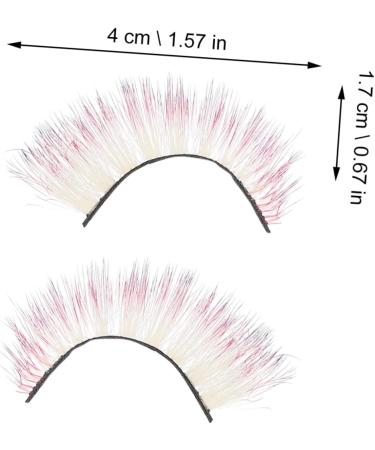 Angoily 5 Pairs Colored False Eyelashes Dramatic False Eyelashes False Eyelashes Natural Rainbow False Lashes Upper Lower False Eyelashes Extensions Make up Imitation Extend - Buy Online on GoSupps.com