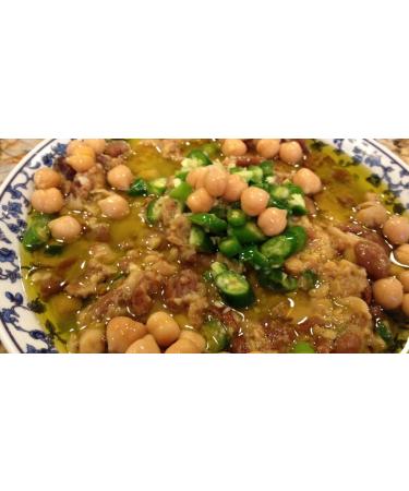 Tazah Fava Beans and Chickpeas Kosher Foul Meddamas - 16 Oz (4 Cans), Cooked & Ready to Serve | Kosher Certified - Buy Online on GoSupps.com