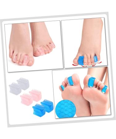 FOMIYES 30 Pcs Eversion Toe Separator Pedicure Tools Set for Correcting Bunions and Overlapping Toes - 5 Sets of Orthopedic Toe Spacers and Bunion Straightener Pads - Buy Online on GoSupps.com