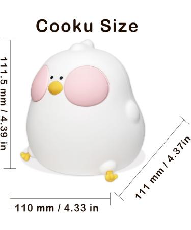 Attivolife Cute Chicken Night Light - Touch Dimmable, 7 Colors, Timer, USB Rechargeable LED Lamp for Kids - Perfect Birthday & Christmas Gift for Baby Girl or Boy - Buy Online on GoSupps.com