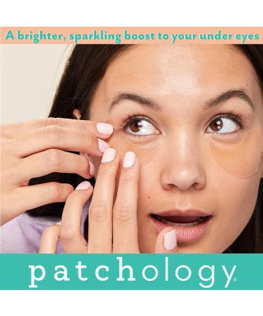 Patchology Serve Chilled Bubbly Eye Gels with Niacinamide - Hydrating Under Eye Patches for Dark Circles, Puffy Eyes, and Fine Lines - 5 Pairs - Buy Online on GoSupps.com