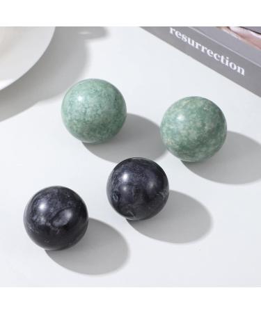 Supvox Marble Handballs - Premium Health Exercise Baoding Balls | Natural Stone Crafts for Keyhole Relaxation - 2 Sets International Shipping - Buy Online on GoSupps.com