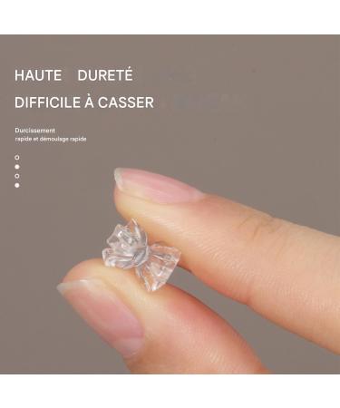  MFYOUPK Clear Sculpting Nail Gel | 10ml Non-Stick Clear Glue for Jewelry | Non-Stick 3D Nail Gel | for Nail Extensions Nail Art Polish Rhinestones and - Buy Online on GoSupps.com