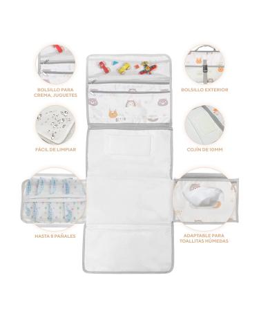 Multifunctional XL Wrapping Pad Diaper Bag - Compact & Portable Baby Care Solution for On-the-Go Parents - Buy Online on GoSupps.com