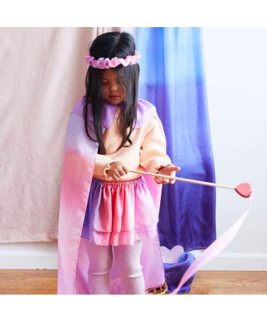 Sarah's Silks 8ft Heart Silk Streamer Ribbon Dancer Wand - 100% Real Silk, Baltic Birch Wood - Buy Online on GoSupps.com