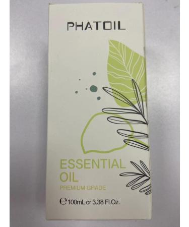 PHATOIL Black Pepper Essential Oil 100ML - 100% Pure Therapeutic Grade for Diffuser & Aromatherapy - Buy Online on GoSupps.com