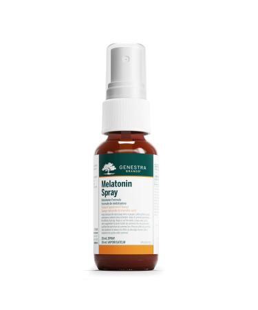Genestra Brands - Melatonin Spray - Supports Sleep and Daytime Fatigue Associated with Jet Lag - 30 ml Spray - Natural Spearmint Flavour
