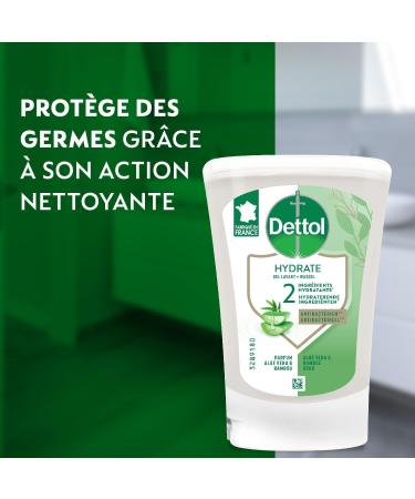 DETTOL No-Touch Liquid Hand Soap Refill 250 ml - Cleansing Action - Aloe Vera (3 Refills) - Buy Online on GoSupps.com