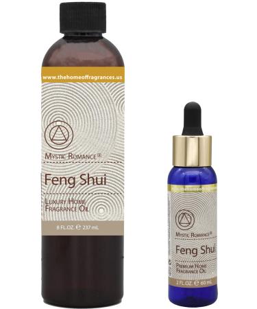 The Home of Fragrances - Set of 2 Bottles of Fragrance Oils - 2oz & 8oz (Feng Shui)