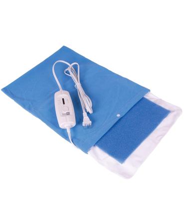 Thera-Med Professional-HP1215 Electric Heating Pad 12 x 15 - Moist Heat Pad for Back, Neck, Body Pain with Auto Shut Off - Buy Online on GoSupps.com