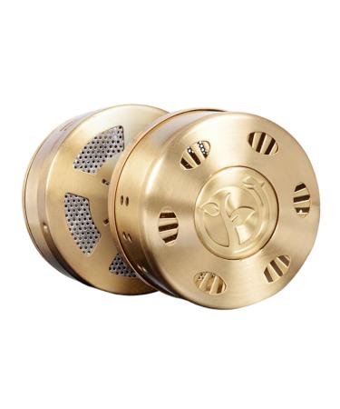 Beavorty 3 Series-Box Moxa burner Dashmaker Organizer Crushing tools for hair tubes Portable Moxibustion-Box Compact Moxibustion-Box Moxa Brinkling Pharmaceuticals Moxa-Box 8x8cmx3PCs Goldenx3stk