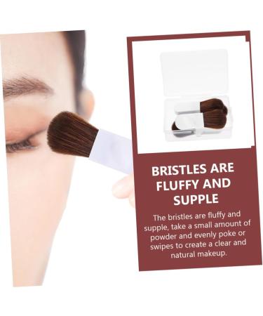 FRCOLOR 1set Blush Brush Facial Makeup Brush Travel Makeup Brush Mini Brush Lady Makeup Tools Mini Blush Cheekbones Brush Flawlessly Contours Brush Plastic Handle Cosmetic Thumb White Miss - Buy Online on GoSupps.com