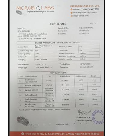 Eeva Extracts - Organic Rose Water I Natural Hydrates Cleanses & Moisturises for Skin & Face I No Sulphate Alcohol &Parabens I pH Balancer I Facial Toner Spray I for Women & Men 100Ml - Buy Online on GoSupps.com